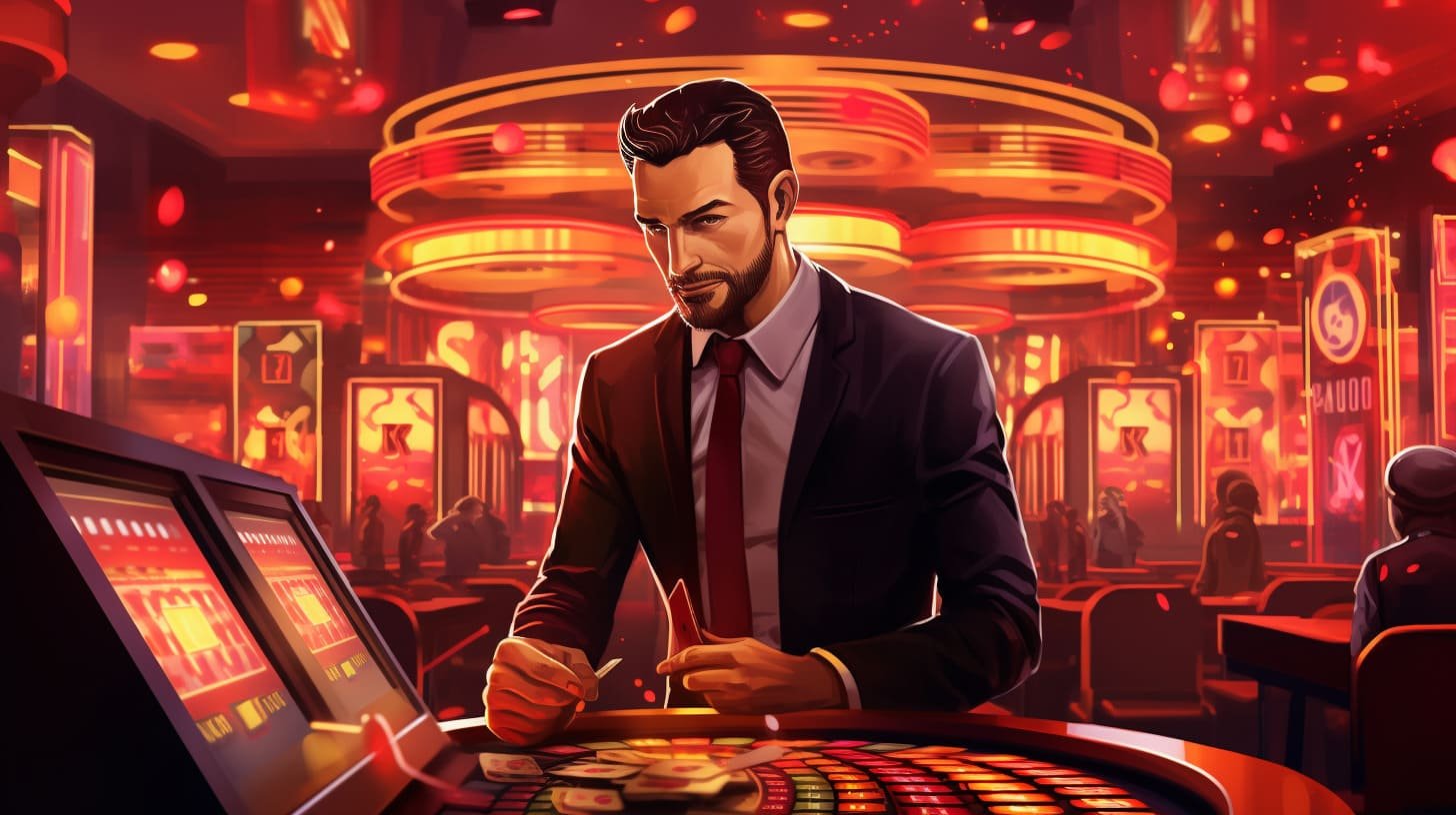 Live Over Under dealer table streamed on mobile phone